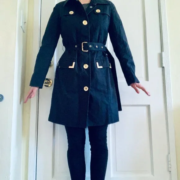 Michael Kors Trench Coat small - Picture 2 of 9